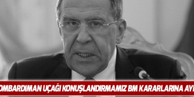 Lavrov: İran'a bombardıman uçağı konuşlandırmamız BM kararlarına aykırı değil