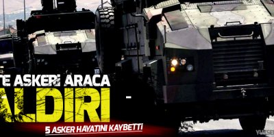 Bitlis’te askeri araca saldırı: 5 asker hayatını kaybetti