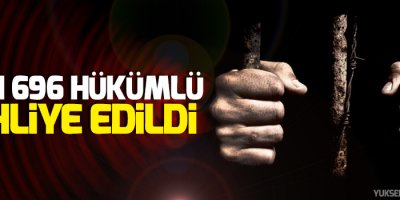 Cezaevlerinden 4 bin 696 hükümlü tahliye edildi