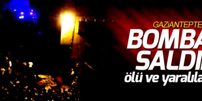 Antep'te bombalı saldırı: Ölü ve yaralılar var