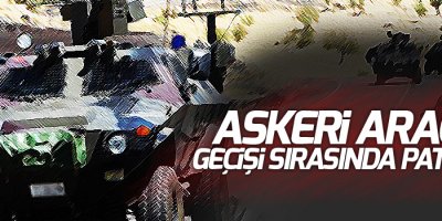 Şanlıurfa'da askeri araca saldırı