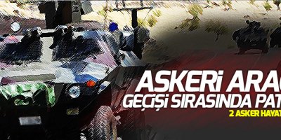 Şırnak Uludere'de zırhlı araca saldırı