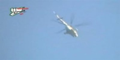 Suriye'de helikopter düşürüldü iddiası