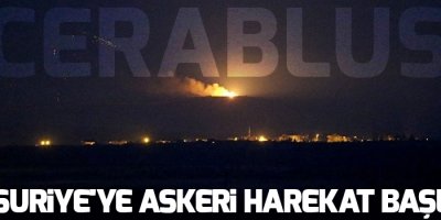 TSK, Suriye'ye askeri harekat başlattı!