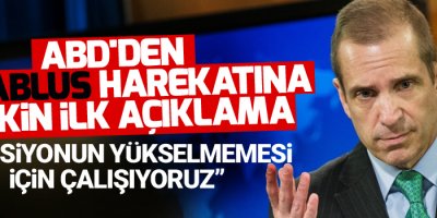 ABD'den Cerablus harekatına ilişkin ilk açıklama