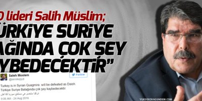 PYD’den Türkiye’nin Cerablus operasyonuna tepki