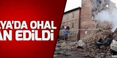 İtalya’da depremin ardından OHAL ilan edildi