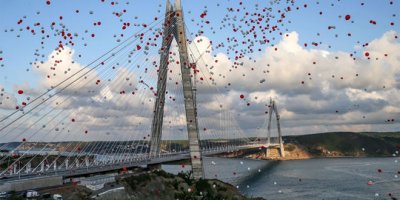 Yavuz Sultan Selim Köprüsü açıldı