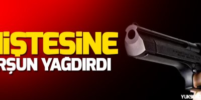 Eniştesine kurşun yağdırdı