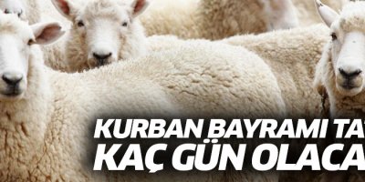 Bayram tatilinin süresi belli oldu