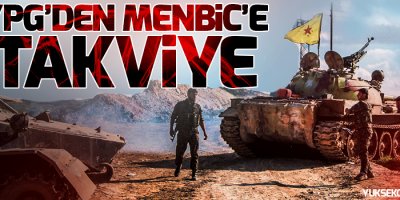 YPG'den Menbic'e takviye