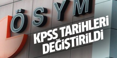 KPSS,ALES,YDS tarihleri değişti:İşte yeni sınav tarihleri