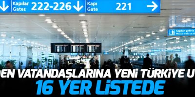 ABD'den vatandaşlarına yeni Türkiye uyarısı: 16 yer listede