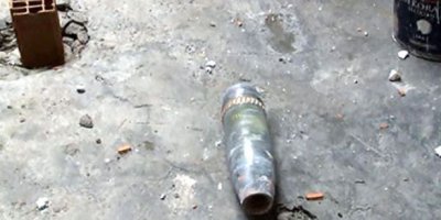 Roket mermileri düştü