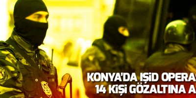 Işid Operasyonu: 14 Gözaltı