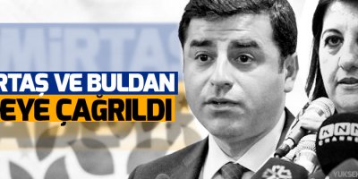 Demirtaş ve Buldan ‘Cumhurbaşkanına hakaret’ten ifadeye çağrıldı