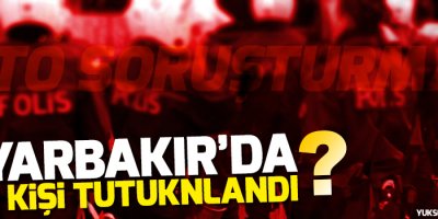 Diyarbakır'da kaç kişi tutuklandı?