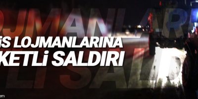 Polis lojmanlarına roketatarlı saldırı