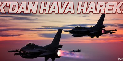 TSK'dan 3 noktaya hava harekatı