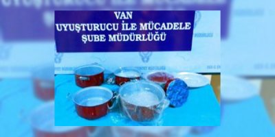 Van’da uyuşturucu operasyonu