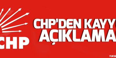 CHP’den ‘kayyum’ açıklaması