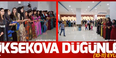 Yüksekova Düğünleri (10-11) Eylül 2016