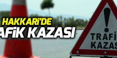 Hakkari'de trafik kazası, 1 ölü