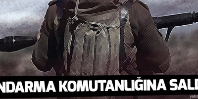 Jandarma komutanlığına roketli saldırı