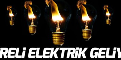Şifreli elektrik geliyor