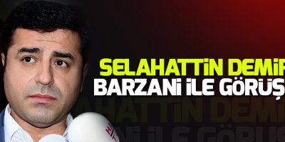 Demirtaş, Barzani ile görüşecek