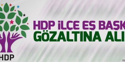 HDP Birecik İlçe Eş Başkanı gözaltına alındı