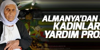 Almanya'dan Ezidi kadınlara yardım projesi