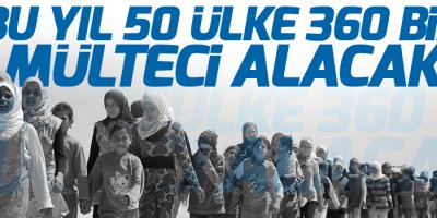 Obama: Bu yıl 50 Ülke 360 bin mülteci alacak