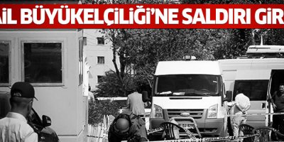 İsrail Büyükelçiliği önünde silah sesleri