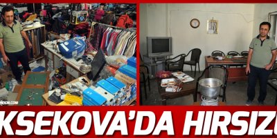 Yüksekova'da Hırsızlık