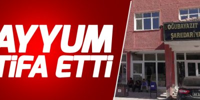 Doğubeyazıt’ta atanan kayyum istifa etti