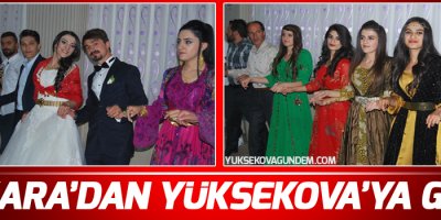 Ankara'dan Yüksekova'ya Gelin