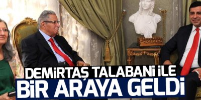Demirtaş, Talabani ile görüştü