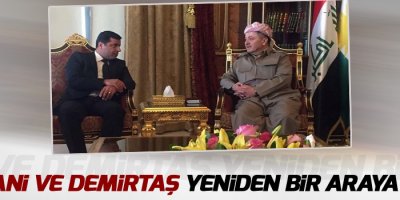 Barzani ve Demirtaş yeniden bir araya geldi