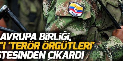 Avrupa Birliği, FARC'ı 'terör örgütleri' listesinden çıkardı