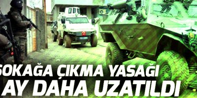 Nusaybin'de sokağa çıkma yasağı uzatıldı