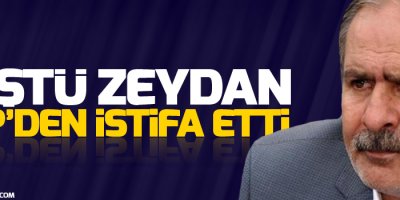 Büyükçiftlik Belediye Başkanı Rüştü Zeydan DBP’den istifa ettiğini açıkladı
