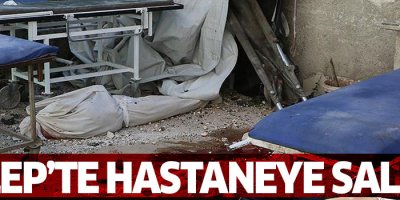 Halep'in en büyük hastanesi yine vuruldu