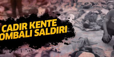 Türkiye sınırındaki çadır kentte patlama: 20 ölü