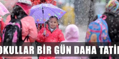 Eğitime Bir gün daha ara verildi