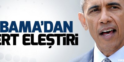 Obama'dan Trump'a sert eleştiri