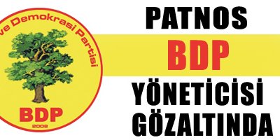 BDP yöneticisi gözaltına alındı