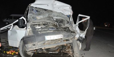 Muş-Bingöl karayolunda trafik kazası