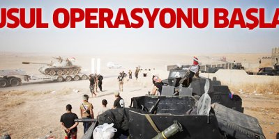 Musul operasyonu başladı