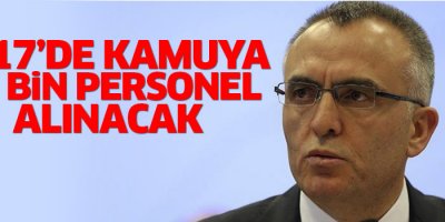 Maliye Bakanı: Kamuya 60 binin üzerinde personel alınacak